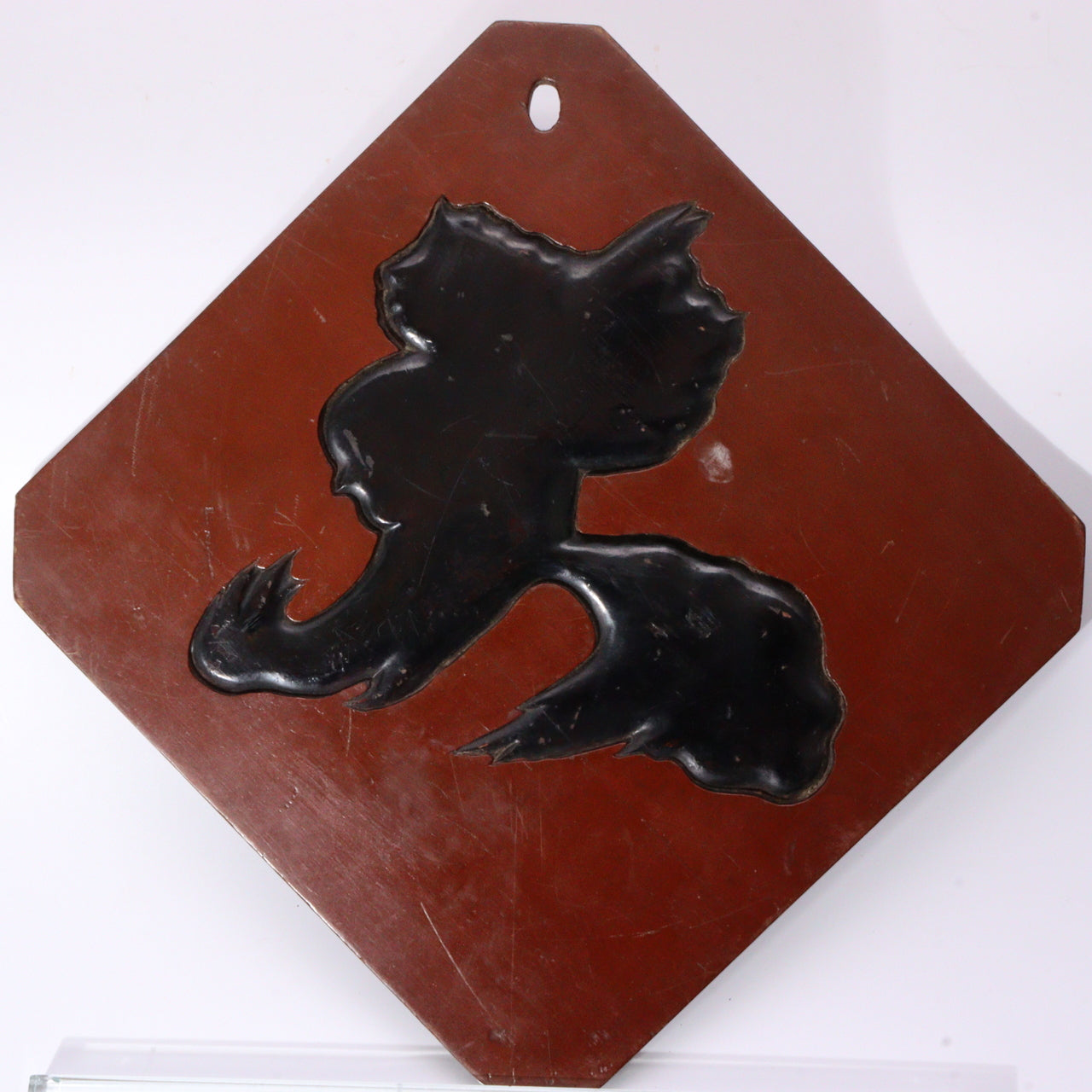 Antique wooden Japanese "Dai" and "Shō" Calendar Signs Meiji Period Kanban big and small signboard WO394