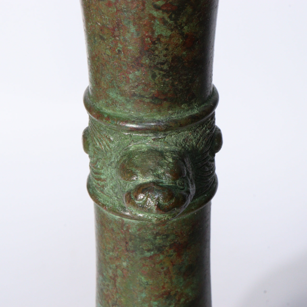 Japanese Bronze flower vase Ichinose Soushin signed w / box BV595