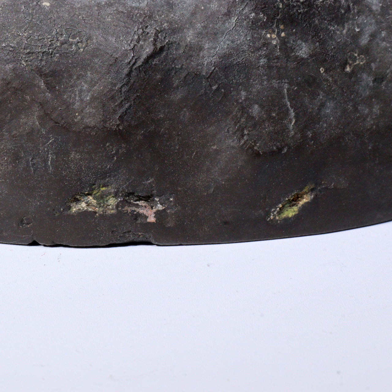 Antique Japanese Bronze Hawk on Rock Sculpture Rare Collectible Item BOS891