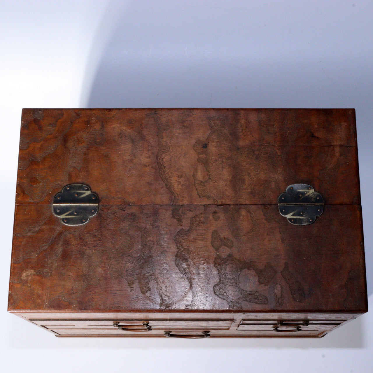 Japanese Vintage Wooden Drawer Chest Tansu Box Cabinet Storage Handmade WBX286