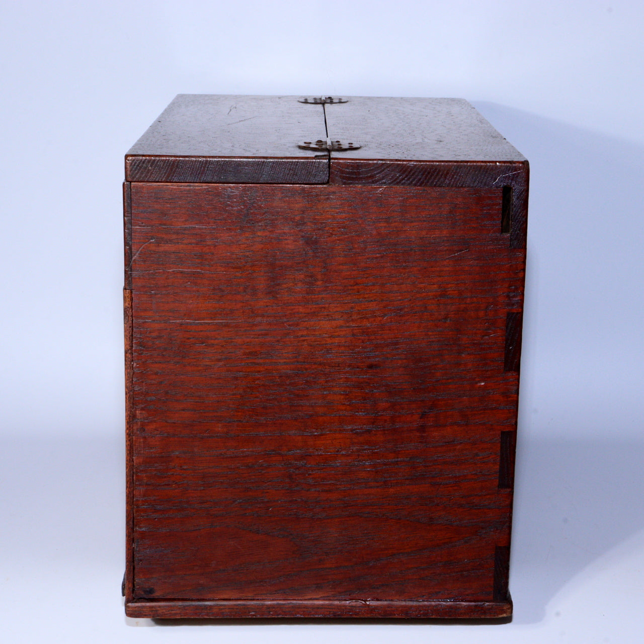 Japanese Vintage Wooden Drawer Sewing Box Tansu Chest Haribako WBX289