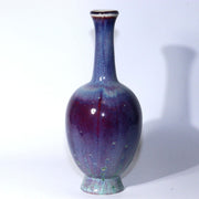 Japanese Glaze Flower vase Matsuyama Gaei porcelain vase signed w / box PV255