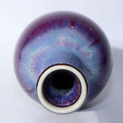 Japanese Glaze Flower vase Matsuyama Gaei porcelain vase signed w / box PV255
