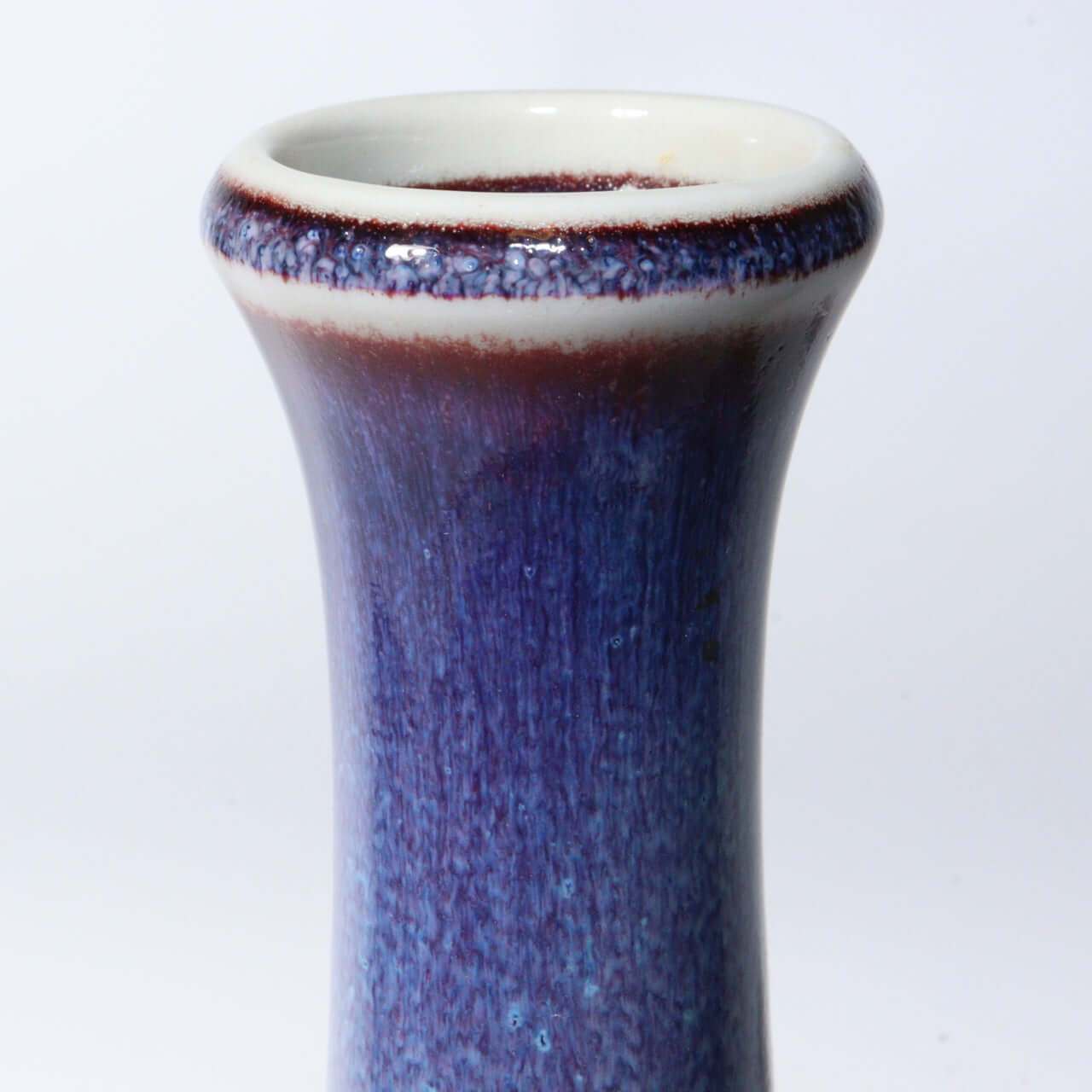 Japanese Glaze Flower vase Matsuyama Gaei porcelain vase signed w / box PV255