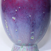Japanese Glaze Flower vase Matsuyama Gaei porcelain vase signed w / box PV255