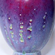 Japanese Glaze Flower vase Matsuyama Gaei porcelain vase signed w / box PV255