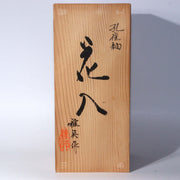 Japanese Glaze Flower vase Matsuyama Gaei porcelain vase signed w / box PV255