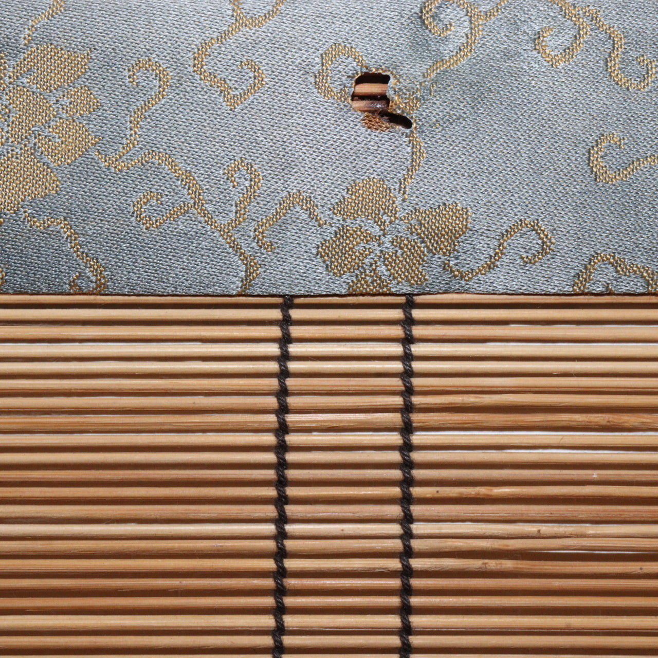Japanese Bamboo Sudare Curtain Adjustable Hanging Brackets Ozashiki Screen