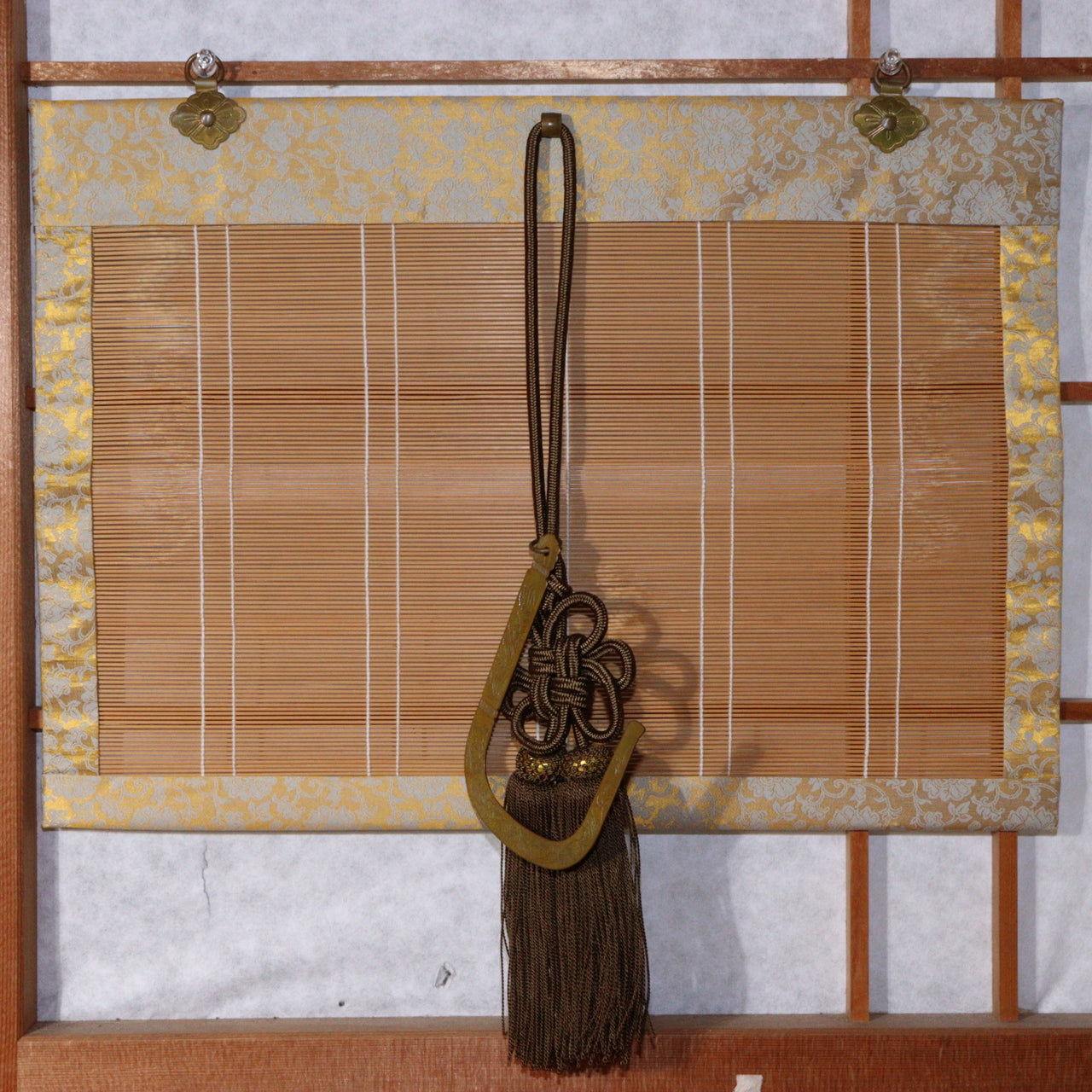 4 Sudare Bamboo screen Sudare Copper hanging Curtains Ozashiki Japanese VG372 -2
