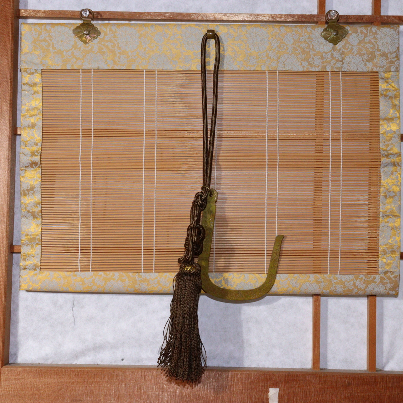4 Sudare Bamboo screen Sudare Copper hanging Curtains Ozashiki Japanese VG372 -2