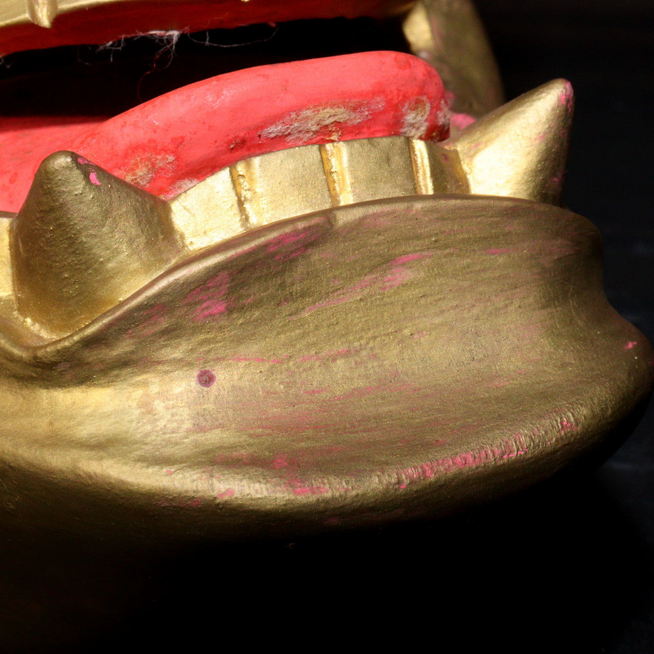 Japanese Wooden Noh Mask Hannya mask demon signed MSK400