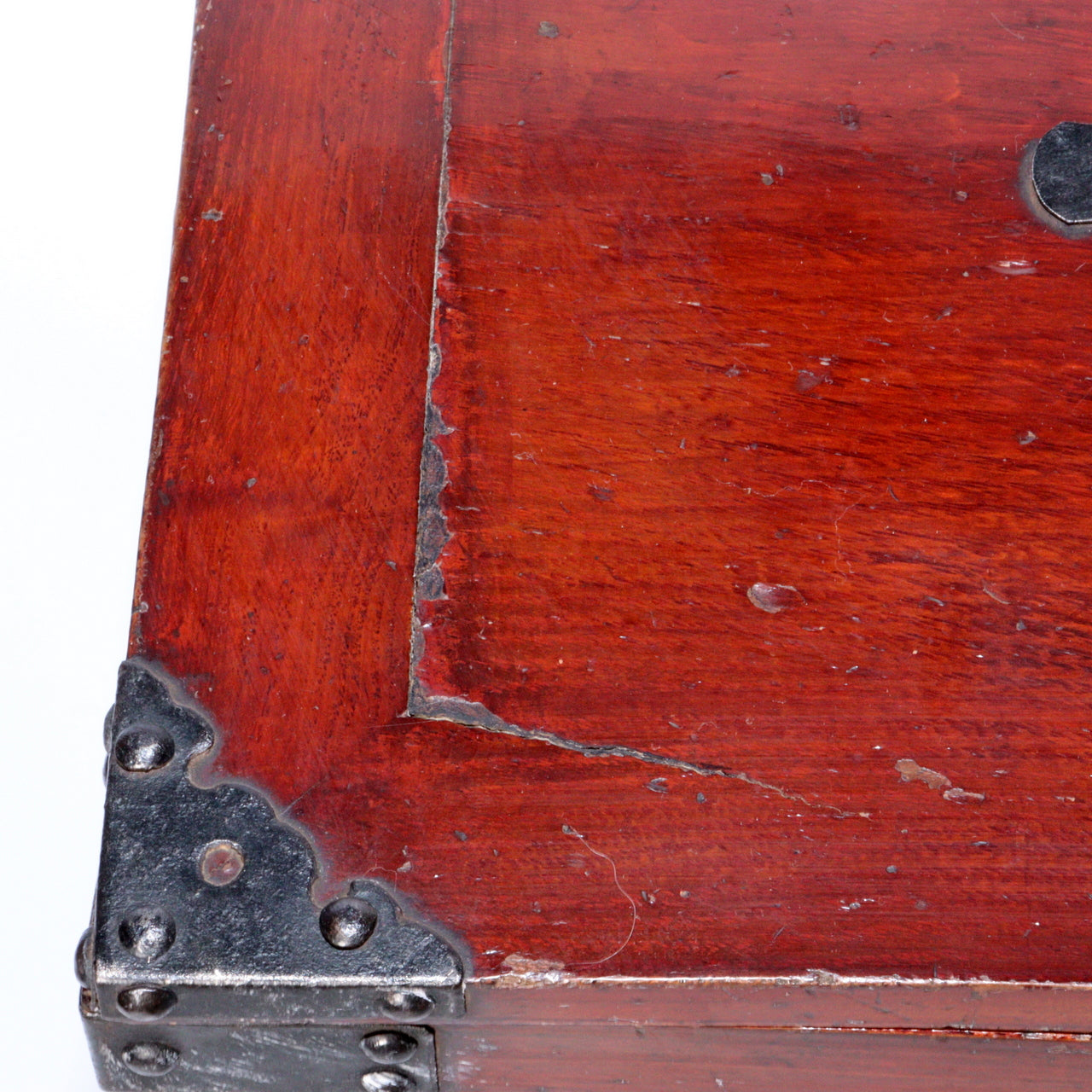 Japanese Antique Meiji era wooden Kake Suzuribako inkstone box Funa Tansu WBX294