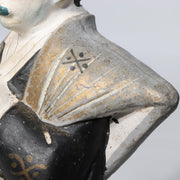 Japanese Antique Kabuki Clay figurine Ceramic Ornament WO150