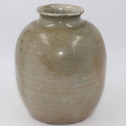 Japanese Antique Karatsu pottery vase Jar w / box PV96