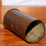 Japanese Copper cannon vase Flower signed Flare Also usable as pen stand BV419