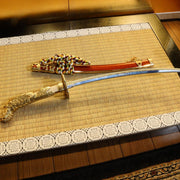 Japanese Kabuto Helmet armour samurai May Dolls Sword Bow Arrow BOS658