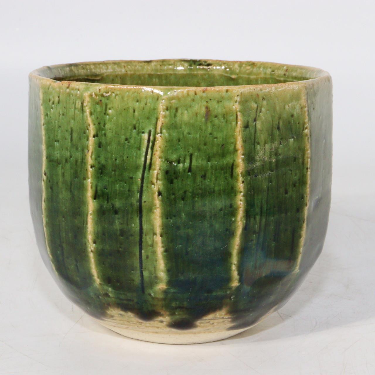 Taizo Yamada Oribe bowl teacup serving appetizers Japanese ceramic YT07-2