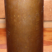 Japanese Copper cannon vase Flower signed Flare Also usable as pen stand BV419