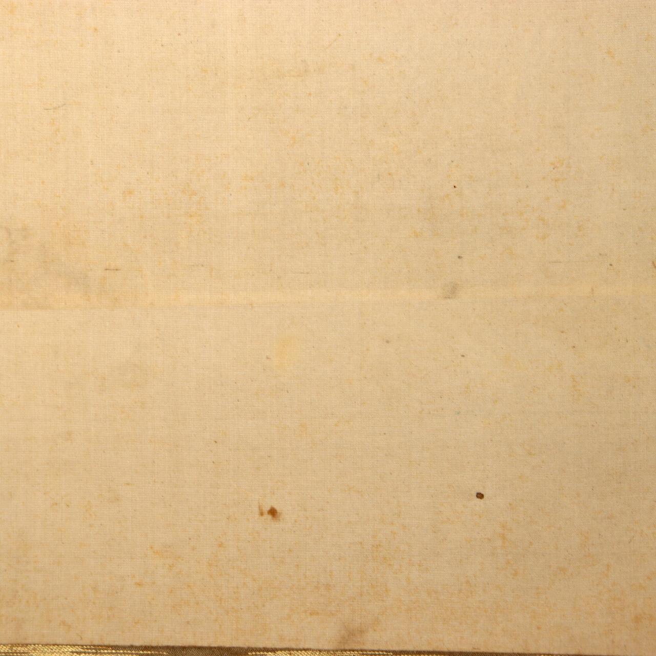 Japanese Hanging Scroll Kakejiku Imai Keiju Lantern Cherry Blossoms Temple13