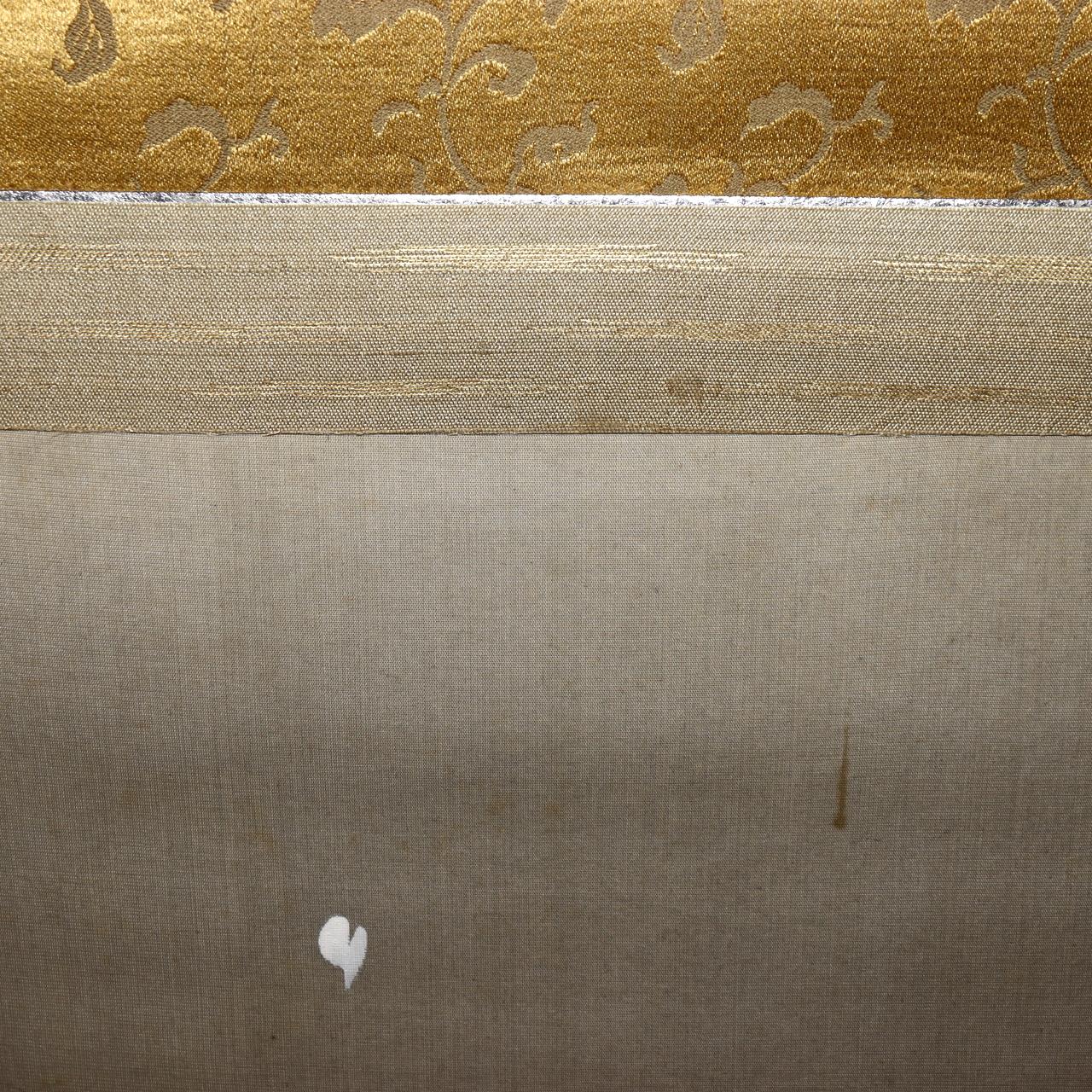 Japanese Hanging Scroll Kakejiku Imai Keiju Lantern Cherry Blossoms Temple17