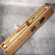 Japanese Hanging Scroll Kakejiku Tiger Painting on Silk with Signed Box ASO40810