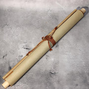 Japanese Hanging Scroll Kakejiku Tiger Painting on Silk with Signed Box ASO40812