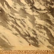 Japanese Hanging Scroll Kakejiku Tiger Painting on Silk with Signed Box ASO40817