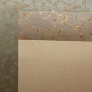 Japanese Hanging Scroll Kakejiku Crow and Loquat Ink Painting w / Box ASO40914