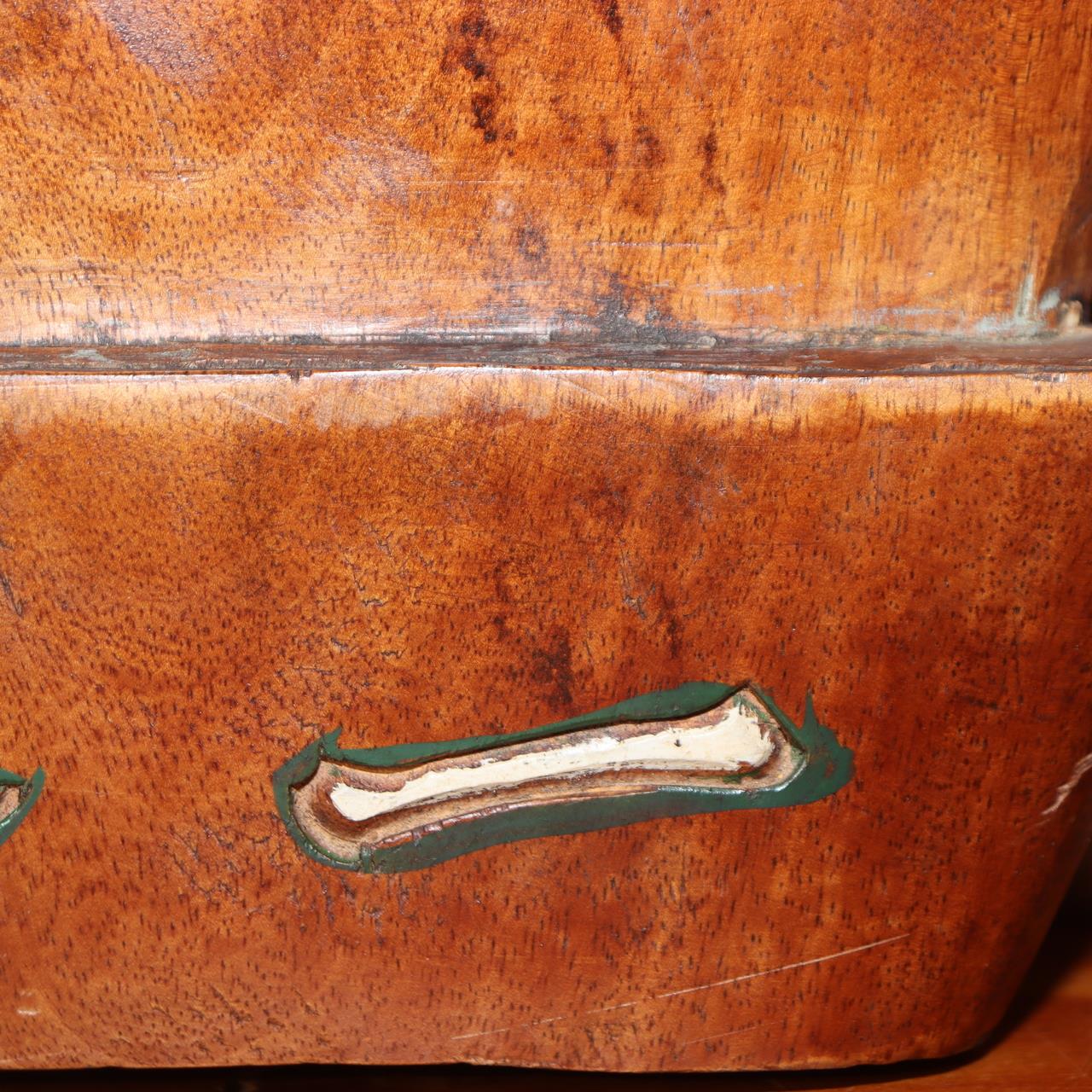 Japanese Antique Wooden Tea Shop Signboard Ichien Encha Kanban Meiji Era WO47515