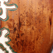 Japanese Antique Wooden Tea Shop Signboard Ichien Encha Kanban Meiji Era WO47519