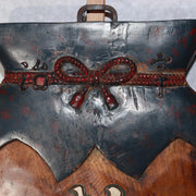 Japanese Antique Wooden Tea Shop Signboard Ichien Encha Kanban Meiji Era WO4753