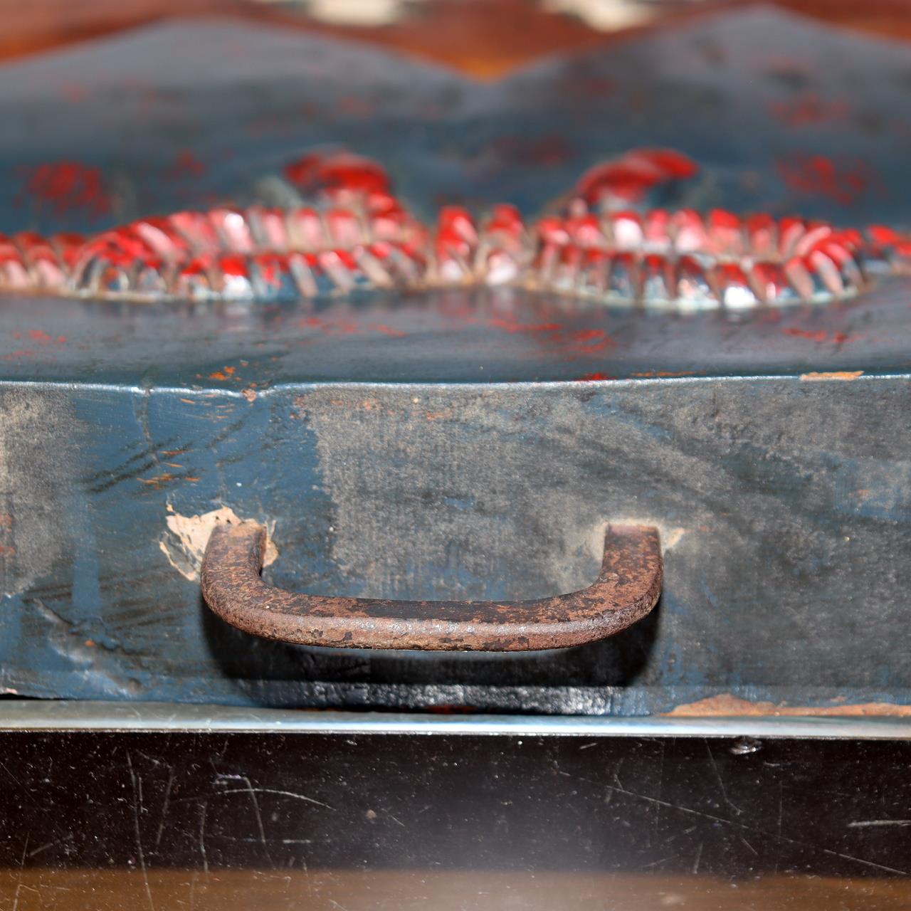 Japanese Antique Wooden Tea Shop Signboard Ichien Encha Kanban Meiji Era WO4754