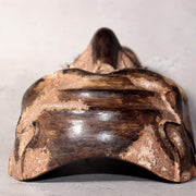 Japanese Vintage Wooden Noh Mask “Zao” by Tanaka Hidetomo Signed w / Bag MSK52113