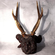 Japanese Deer Antler Sword Stand Kazuno Samurai Wooden Display Rack SWR3581