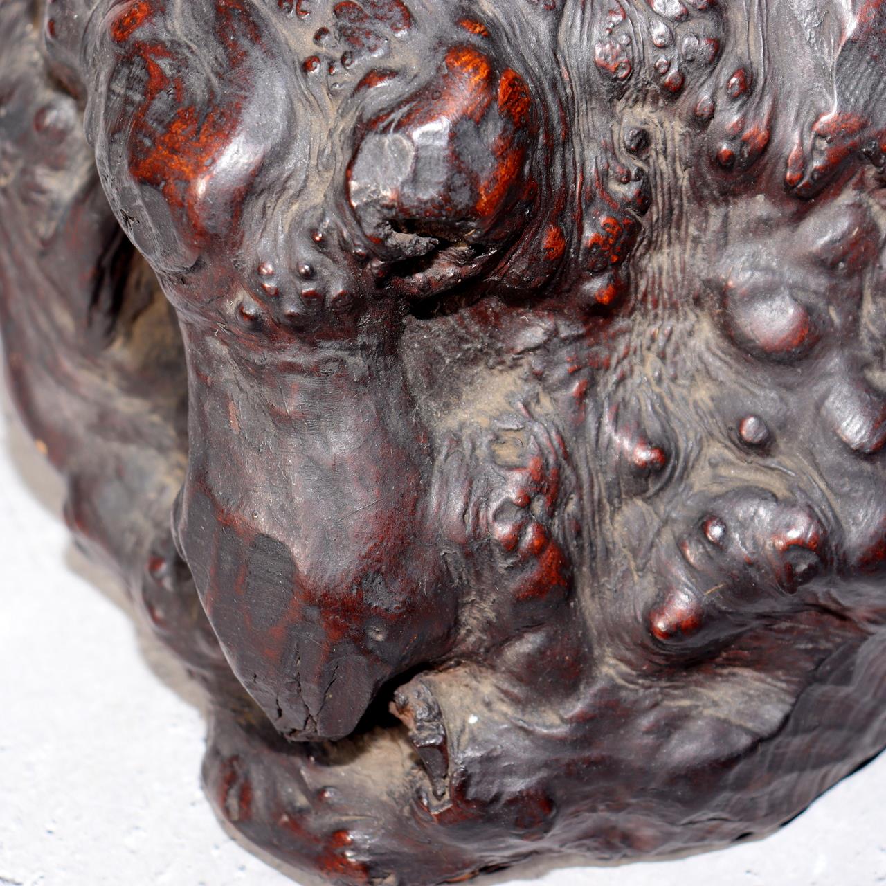 Japanese Deer Antler Sword Stand Kazuno Samurai Wooden Display Rack SWR35811