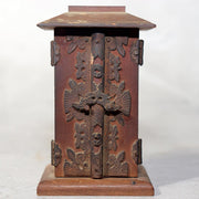 Japanese Antique Wooden Bato Kannon Bodhisattva Statue Buddhist Shrine WB20310