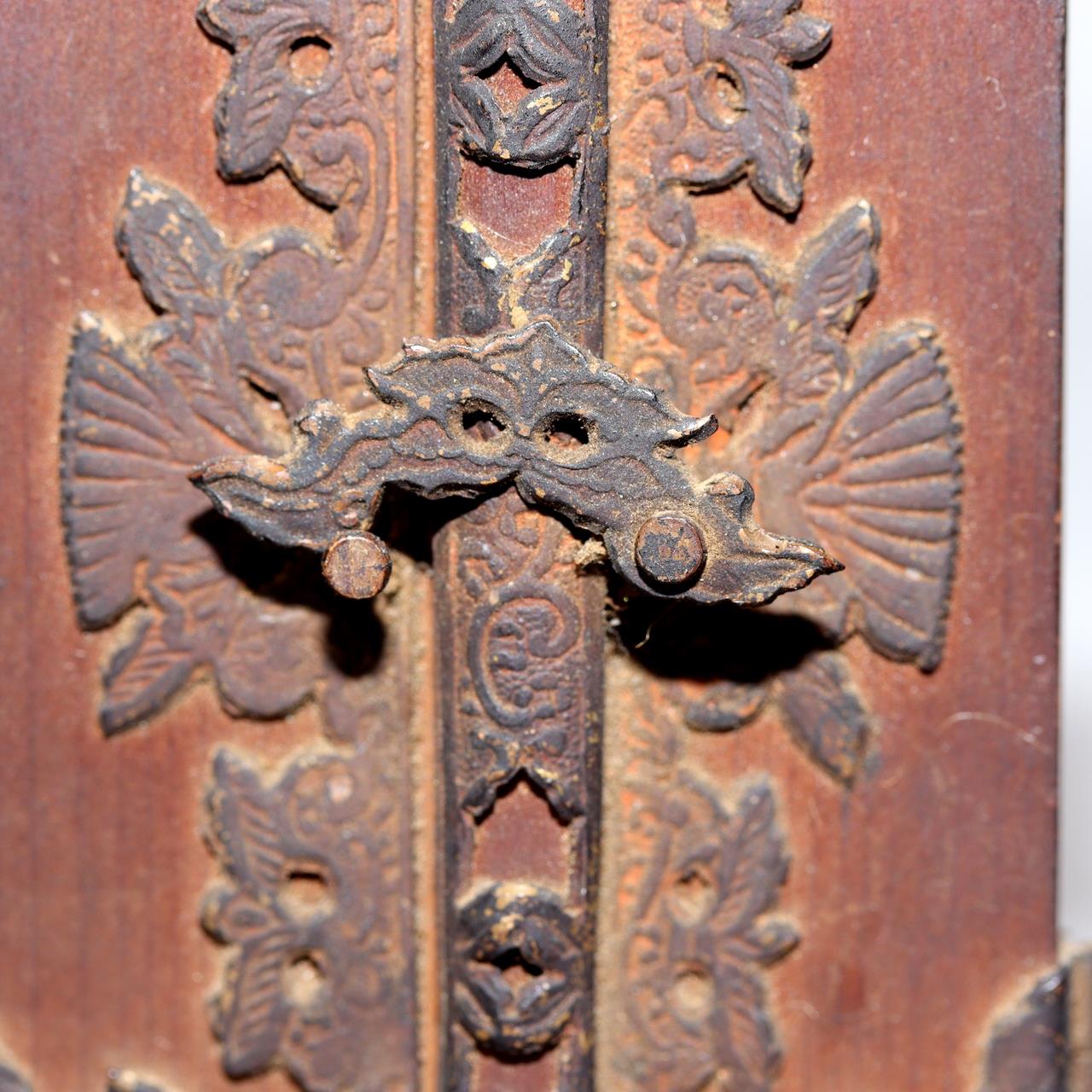 Japanese Antique Wooden Bato Kannon Bodhisattva Statue Buddhist Shrine WB20321