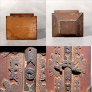 Japanese Antique Wooden Bato Kannon Bodhisattva Statue Buddhist Shrine WB2039