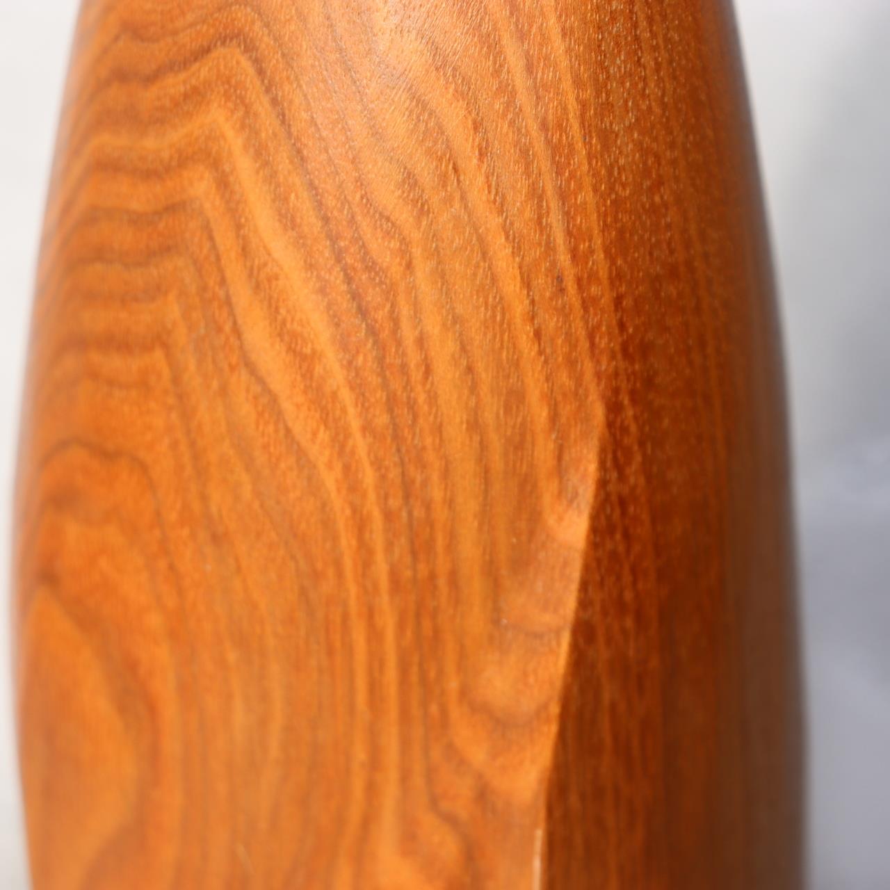 Japanese Wooden Ainu Owl Carving Sculpture Traditional Folk Art Figurine AIN5613