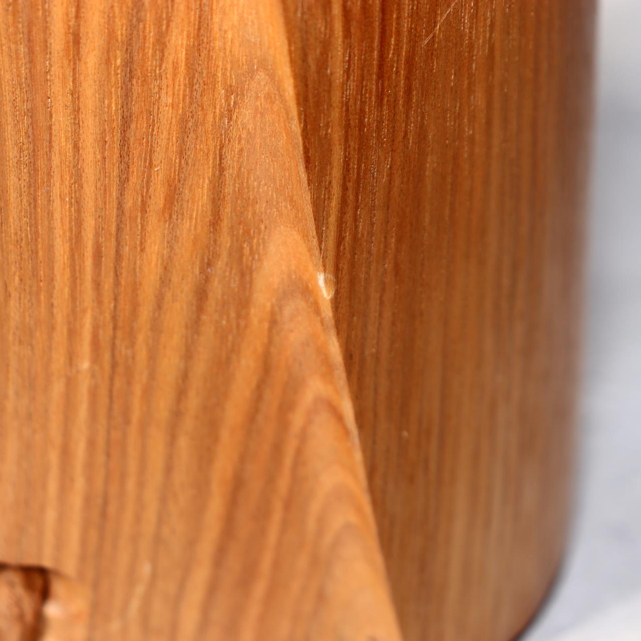 Japanese Wooden Ainu Owl Carving Sculpture Traditional Folk Art Figurine AIN5615