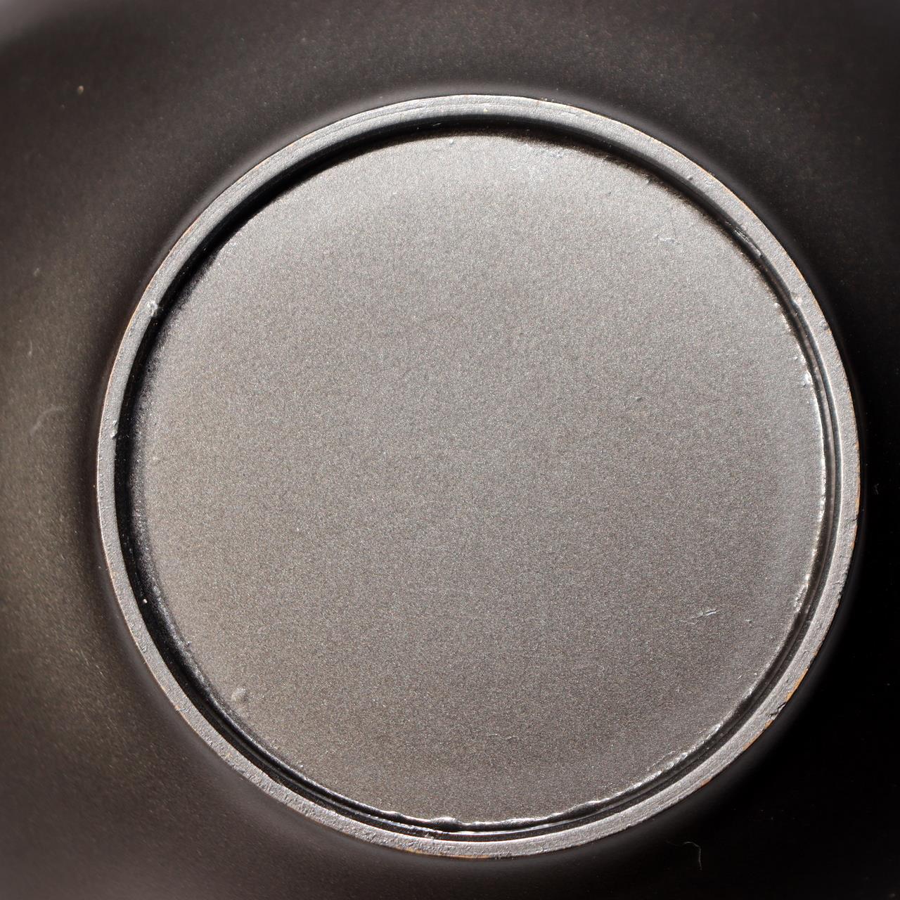 Japanese Modern Art Bronze Vase Inlay Design Contemporary Metal Craft BV6846