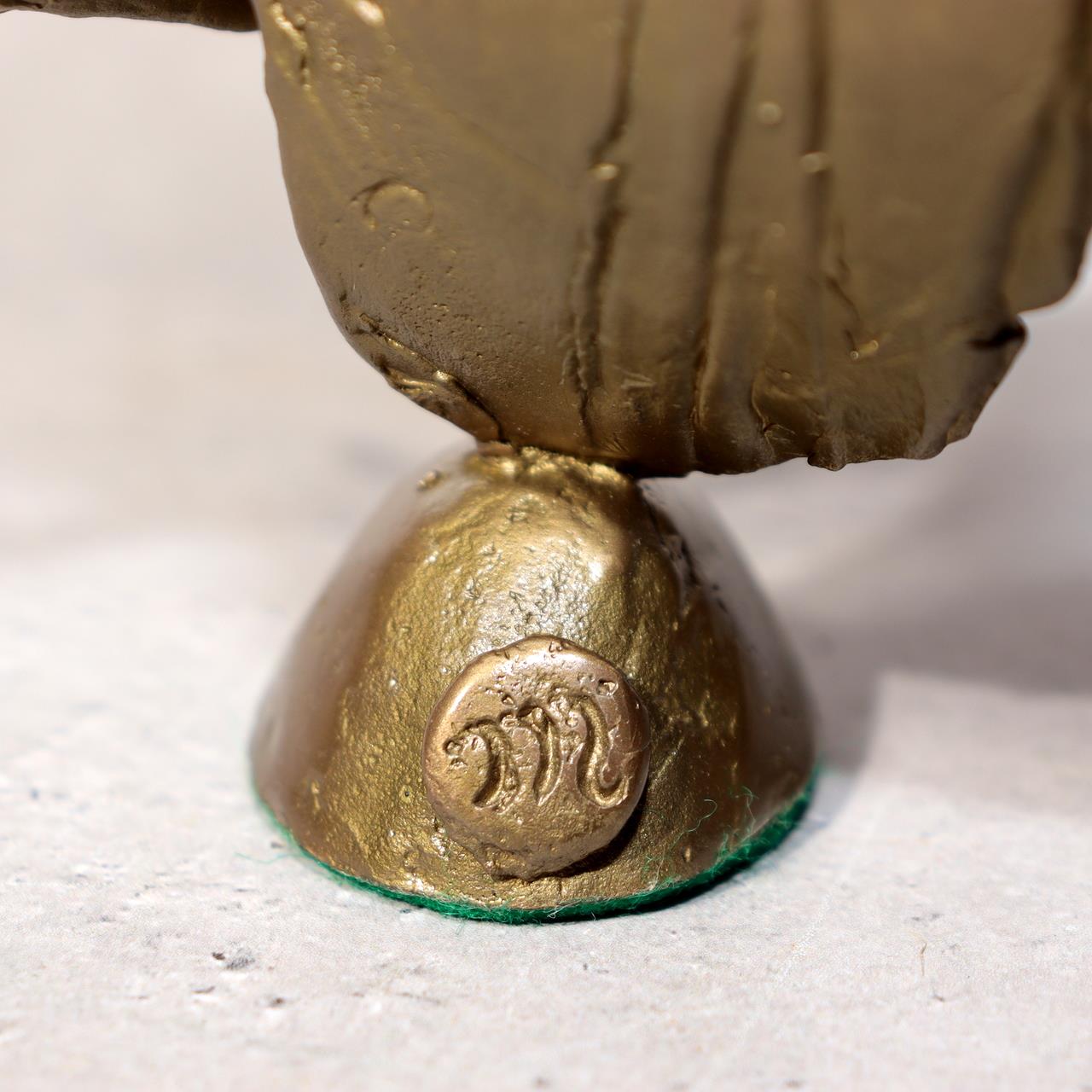 Japanese Bronze Sculpture Butterfly by Ryokichi Mukai Signed w / Box BOS9716