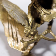 Japanese Bronze Sculpture Butterfly by Ryokichi Mukai Signed w / Box BOS97116