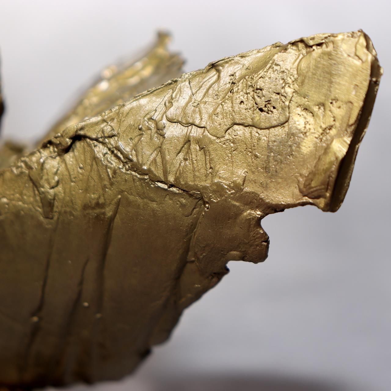 Japanese Bronze Sculpture Butterfly by Ryokichi Mukai Signed w / Box BOS97118