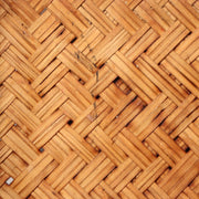 Japanese Vintage Bamboo Basket Storage Box Handwoven Rectangular Kago BVO6518