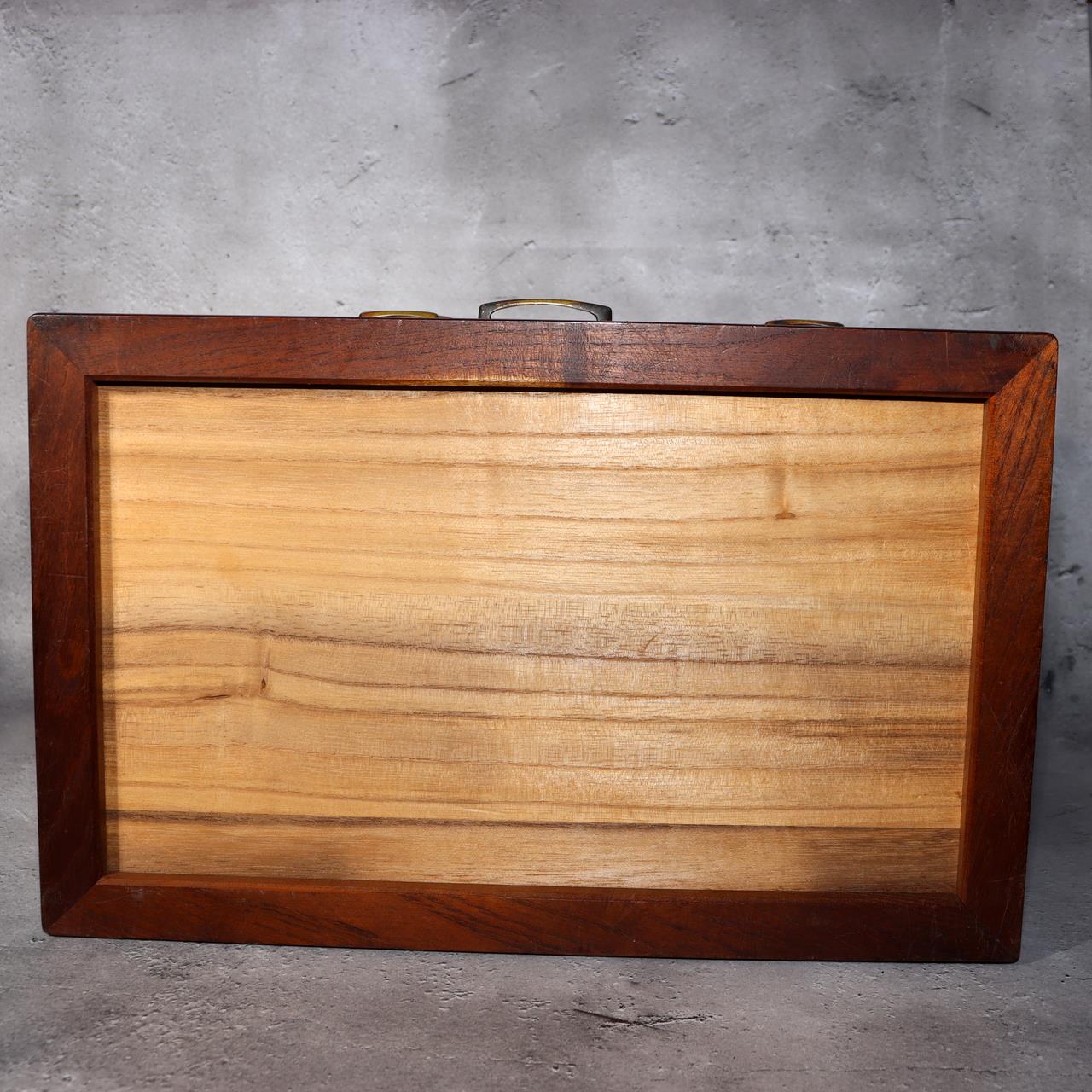 Japanese Fine Mulberry Wooden Sewing Box Haribako Tansu Chest Drawers Storage10