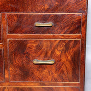 Japanese Fine Mulberry Wooden Sewing Box Haribako Tansu Chest Drawers Storage17