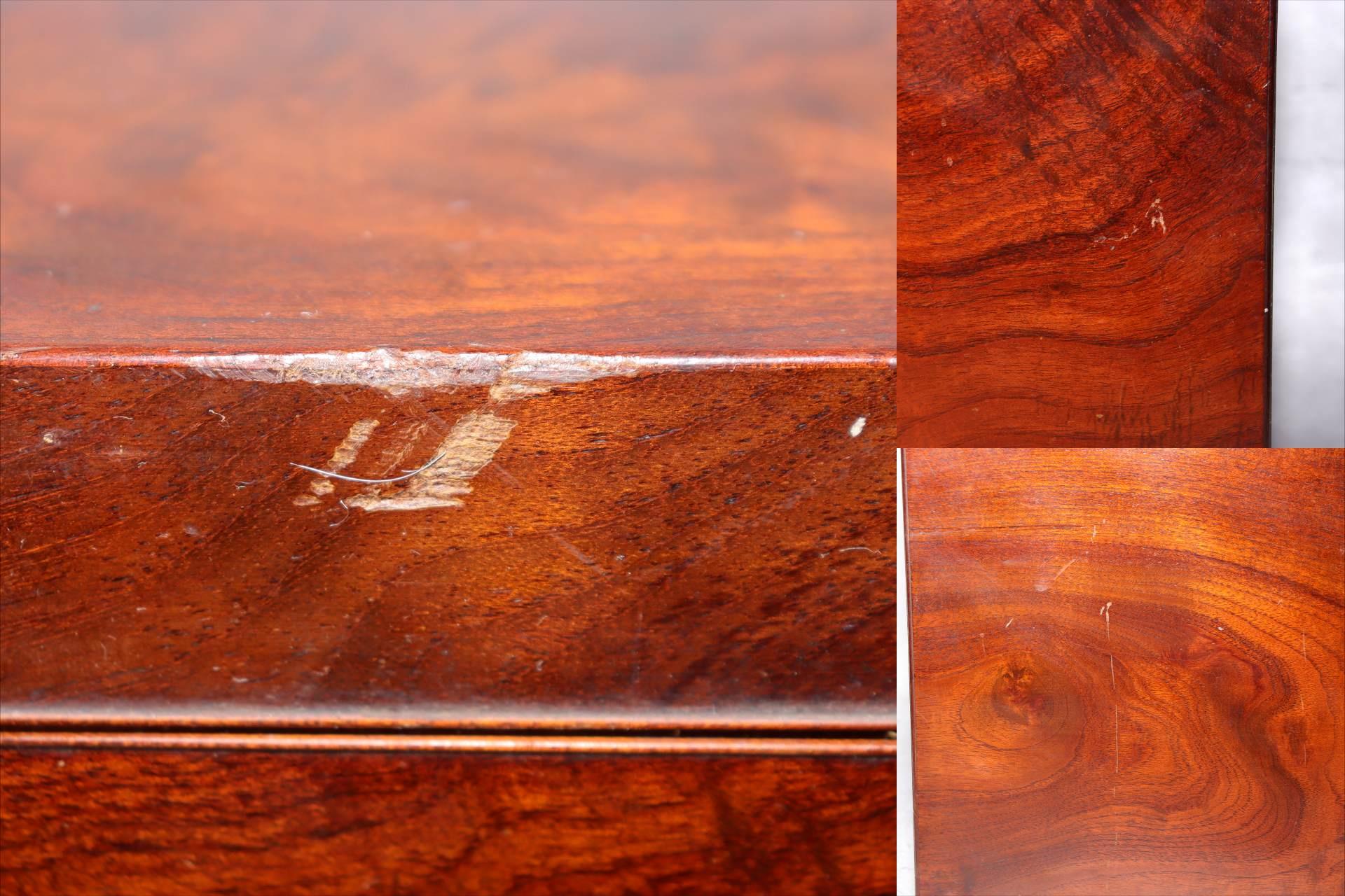 Japanese Fine Mulberry Wooden Sewing Box Haribako Tansu Chest Drawers Storage8