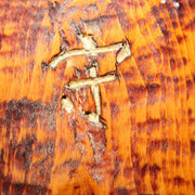 Japanese Wooden Noh Mask Tenjin Chujo Ayakashi Beshimi Signed Traditional14