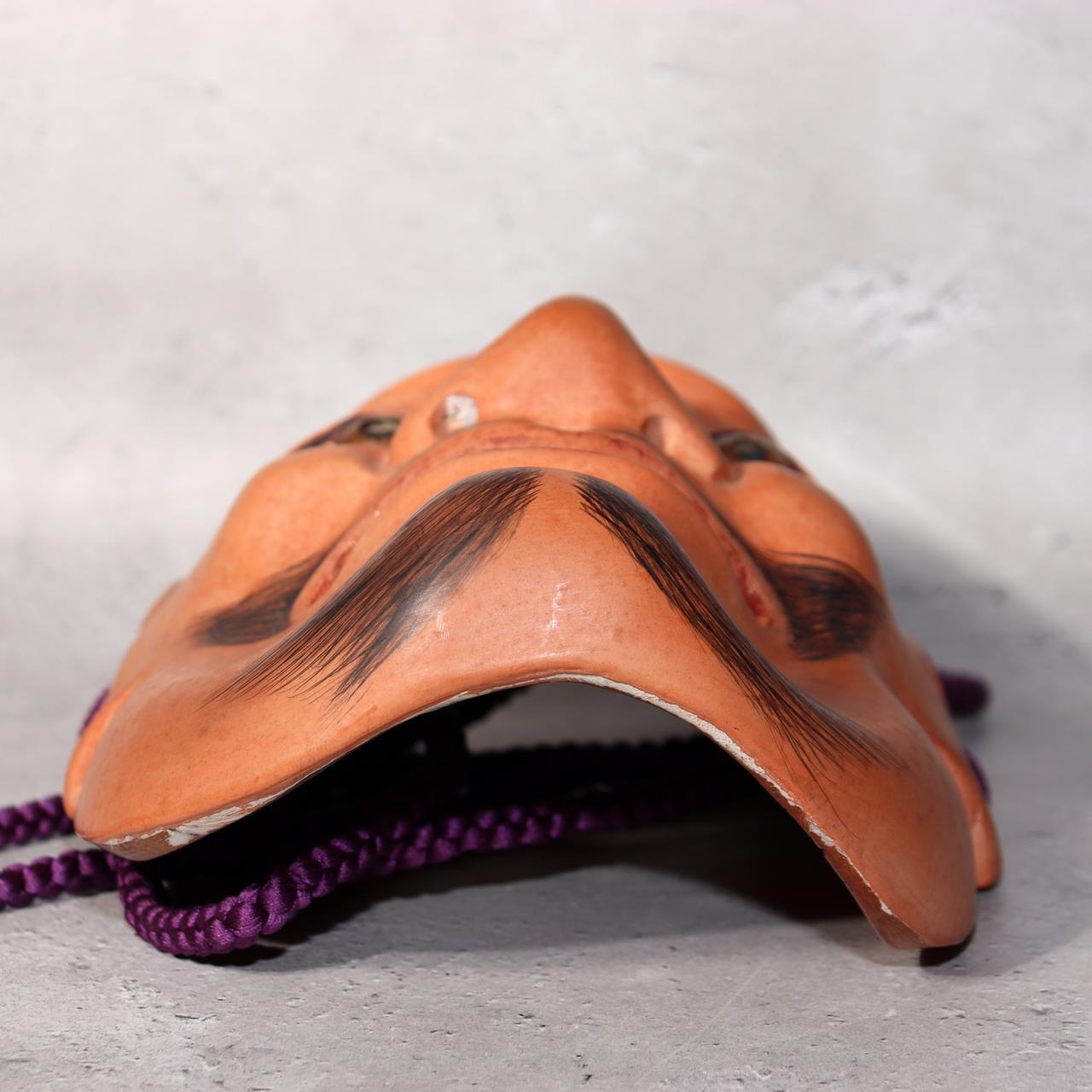 Japanese Wooden Noh Mask Tenjin Chujo Ayakashi Beshimi Signed Traditional11